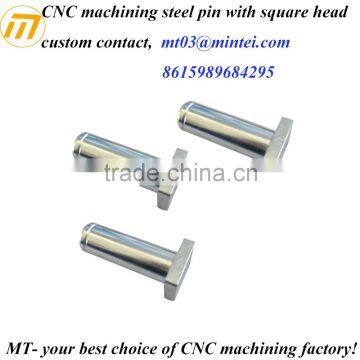 special custom steel square head pin