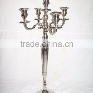 CANDELABRA , FIVE ARMS CANDLE HOLDER, DECORATIVE CANDELABRA