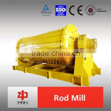 High quality rod mill for metal rock /albite/potash feldspar