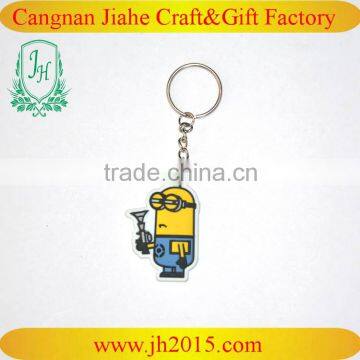 Injection Rubber Pvc 3d Keychain Cheap Logo Custom Made Keychains photo-3