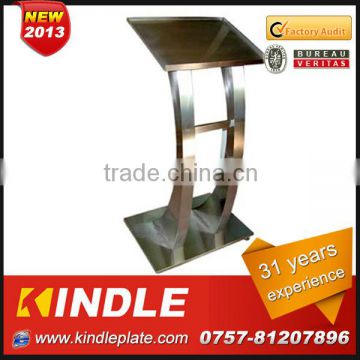 oem cnc standing metal display frame