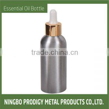 Aluminum MINI Olive Oil Bottle with Dropper Cap