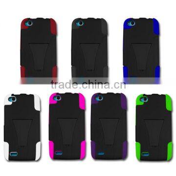 T-Stand Dual Layer Armor Case With Kick Stand For BLU life play