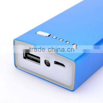 Ultrathin portable mobile charger slim move power bank 4400mah for mobile phones