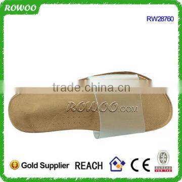 Transparent Lady Indoor Pcu Slipper for Footwear and Promotion,light and Comforatable photo-2