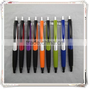 TP-67 Factory price screen touch pen 2 in 1 ballpen , stylus ball pen