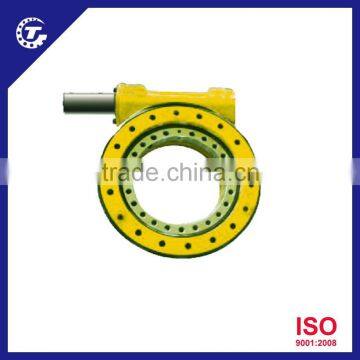 Slewing Drive with 12 V ac motor attached for solar tracking system