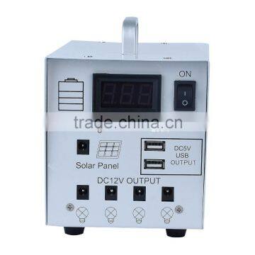 10W Home Lighting DC 12V Solar Power System Solar Kits photo-2