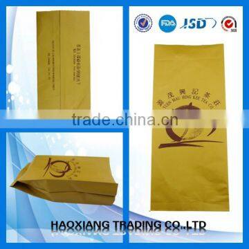 Aluminum Foil Tea Industrial Use Kraft Paper Tea Bag with Side Gusset