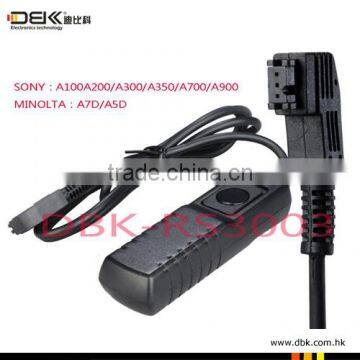 RS-3003 Cable Style Remote Switch For SONY A100A200/A300/A350/A700/A900 For MINOLTA A7D/A5D