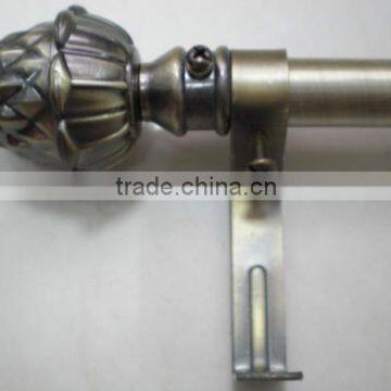 19mm / 22mm / 25mm / 28mm Antique brass curtain rod