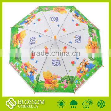 Wholesale Cheap Kids Umbrellas With Cartoon Design POE Canopy
