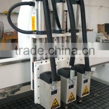 Automatic Knife Changing Engraving Machine With Three Heads