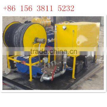 Zhengzhou GY large pipe cleaning machine high pressure water jetting sewer cleaner