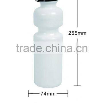 OEM logo printing outdoor sport plastic bicycle PE water bottle