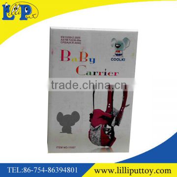 Popular safety cloth baby carrier with color box