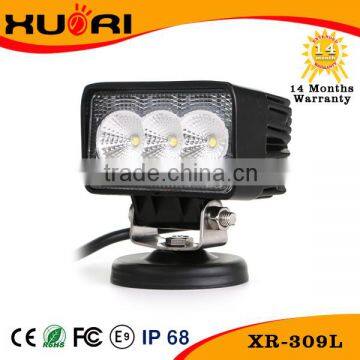 Hottest 3*3w Led 9w Led Work Light for 4WD,SUV, UTV, ATV, Tractor, Trailer,led work lamp 9w,auto accessories