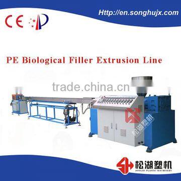 China Supplier MBBR Media Filter Making Machine single screw