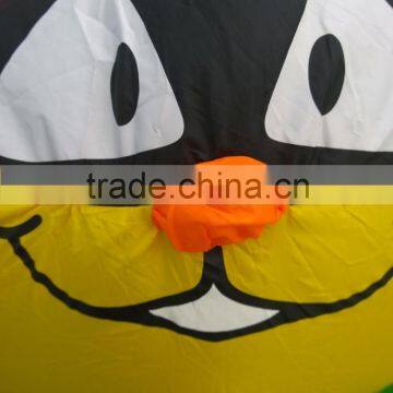 FREE SHIPPING HALLOWEEN BLACK CAT W/PUMPKIN INFLATABLE LIGHTS UP AIRBLOWN TALL photo-4