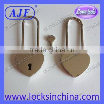 AJF Newest Long Shackle Lover's Heart Shape Lock for Valentines Day Promotional Items photo-3