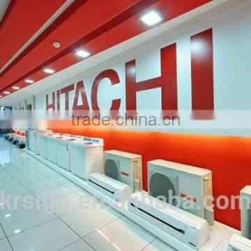 Acrylic Wall Mount Sign Holder,acrylic Stainless Steel Backlit 3d Sign photo-5