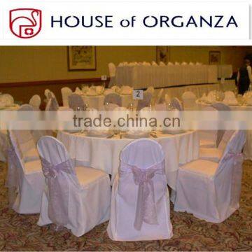 White Wedding Decoration Chair Cover