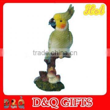 Parrot Polyresin Figurine