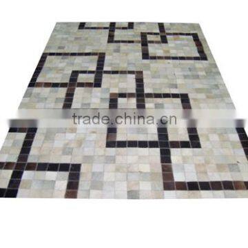 Hair-On Cowhide Leather Carpet PL-338