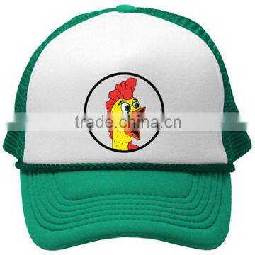 SCREAMING RUBBER CHICKEN Trucker Cap Hat Osfa One Size Fits All Retro Vintage photo-3