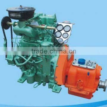 High speed marine diesel engine set for open type lifeboat with gearbox ZX2105J 24-28HpHp