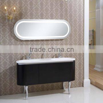 Free standing bathroom vanity unit corner floor cherry felegan free standing bathroom vanity