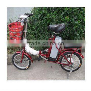 16inch Brushless Spoke Motor Folding Electric Bike