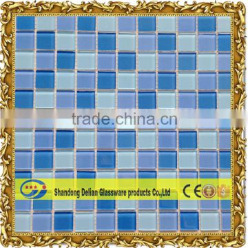 Glass mosaic swimming pool tile/factory swimming pool tile