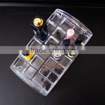 Beautiful Acrylic Nail Polish Display With Storage Box