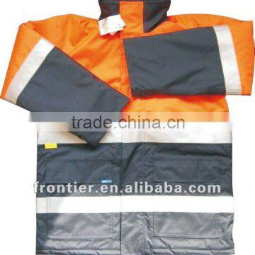 Fire protective jacket for work