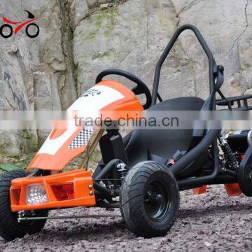 QWMOTO CE Orange 800W Electric Kids Racing Go Kart for cheap sale                        
                                                Quality Choice