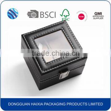 China manufacturer luxury wood single watch diplay box