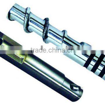 bimetallic Cobalt base alloys screw and barrel for plastic injection mold machine