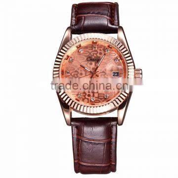 Chaxigo shenzhen Factory watches ladies fashion watch leather belt watch