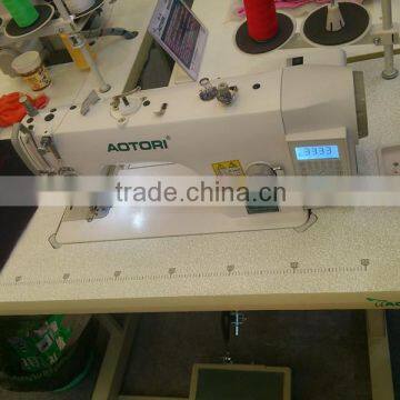 ATR-5200-D4 Fully Automatic Single Needle Lockstitch Sewing Machine with Edge Cutter / Cutting