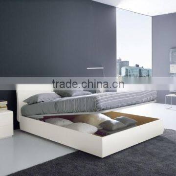 storage bed hig gloss furniture