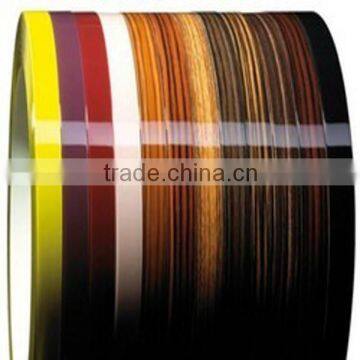 high quality new design high gloss and wood grain pvc edge banding for furniture, kitchen, cabinet, table, office furniture