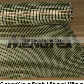 3K Carbon/Kevlar Fiber Fabric I-Shaped 185gsm