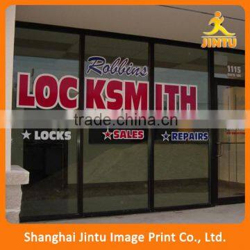 2016 Adhesive Decals Transparent Glass Stickers For Shops
