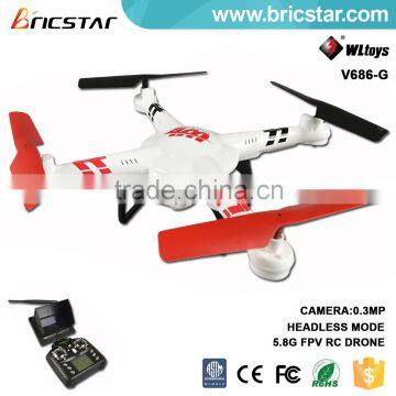 New products mid size 5.8ghz fpv hd transmitter quadcopter with headless mode.