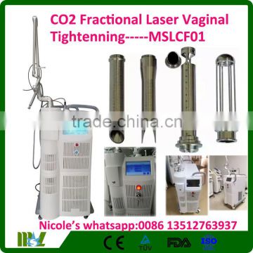 Warts Removal 2016 CO2 Fractional Laser Vanginal Tightening Co2 Laser Vanginal Tightening Machine MSLCF01i Skin Regeneration