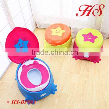 High Quality eco-friendly plastic pp baby potty seat toliet training baby potty