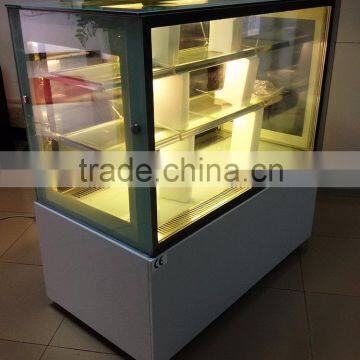 glass door bakery refrigerator/hot sale cake refrigerator equipment