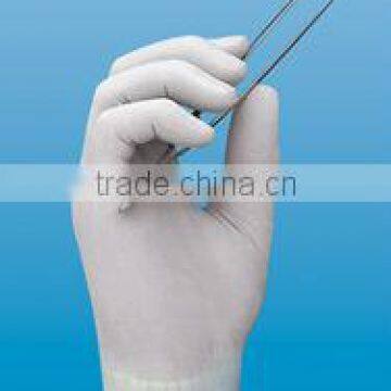 100% latex rubber examination gloves for medical use