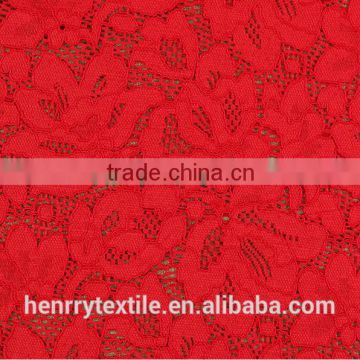 china whosale 150D heavy lace fabric for wedding dress